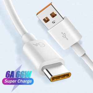 6A USBC cable 66W fast charging C-type cable, suitable for Samsung, Xiaomi, Huawei, Hongmi mobile phones, QC 3.0        ,