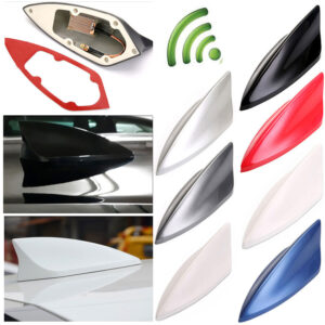 Yuanmheng Stylish Universal Auto Car Roof Shark Fin Signal Antenna FM/AM Radio Aerial