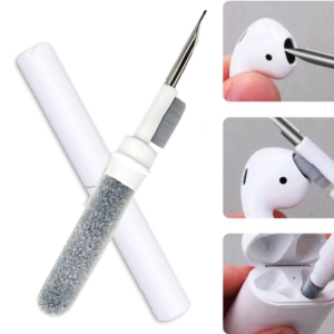 Cleaning Kit Compatible with Airpods Pro 1 2 3 Earphones, Cleaning Kit with Soft Brush Plush Sponge Tool Suitable for Bluetooth Earphone Charging Case