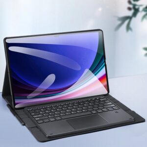 For Samsung Galaxy Tab S9 Ultra / S8 Ultra DUX DUCIS TK Series Wireless Bluetooth Keyboard Tablet Case(Black)