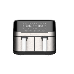 Heißluftfritteuse Masterpro Rocket Duo 900 2400 W 9 L Schwarz