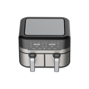 Heißluftfritteuse Masterpro Rocket Duo 900 2400 W 9 L Schwarz