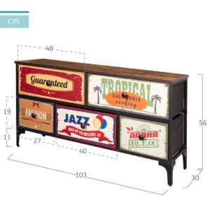 Kommode Aktive Vintage (Restauriert A)