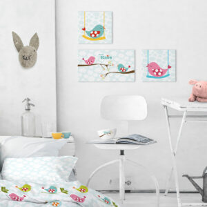 Leinwand HappyFriday Mr Fox Little birds