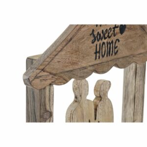 Deko-Figur DKD Home Decor Braun Mango-Holz Moderne Familie (30 x 8 x 39 cm)