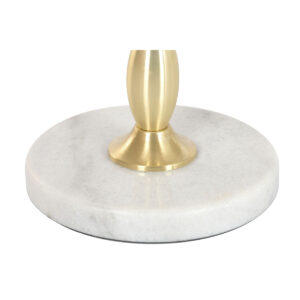 Beistelltisch Home ESPRIT Weiß Gold 41 x 41 x 57 cm