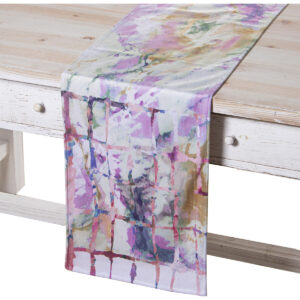 Tischläufer Alexandra House Living Bunt Textil Samt