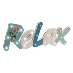 Holzschild Gift Decor LED-Lichter