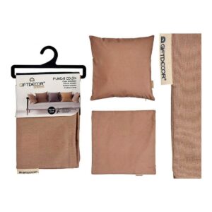 Kissenbezug Gift Decor Braun 45 x 0,5 x 45 cm 60 x 0,5 x 60 cm