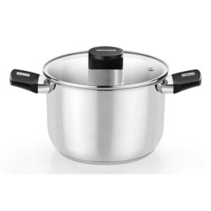 Topf mit Deckel Monix M240230 Schwarz Ø 30 cm (Restauriert A)