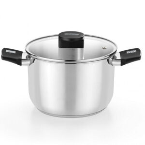 Topf mit Deckel Monix M240230 Schwarz Ø 30 cm (Restauriert A)