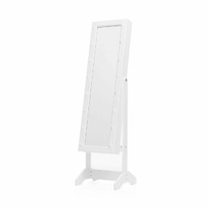 Stand-Schmuckspiegel mit LED InnovaGoods Weiß Bunt Holz Kunststoff (Restauriert A)