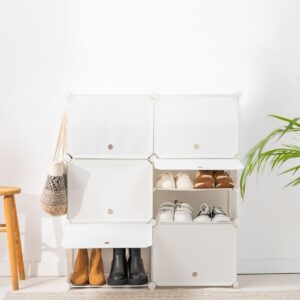 Schuhschrank InnovaGoods Weiß Metall Kunststoff (Restauriert B)
