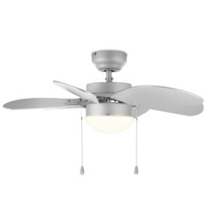 Deckenventilator Tristar VE-5810VENTILADORDETECHO Silberfarben 60 W