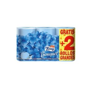 Toilettenpapierrollen Foxy Bouquet 3 Schichten 6 Stücke