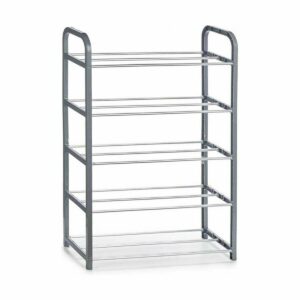 Schuhschrank Kipit Weiß Schwarz Grau 68 x 3,5 x 18,5 cm 68 x 3 x 18,5 cm (12 Stück)