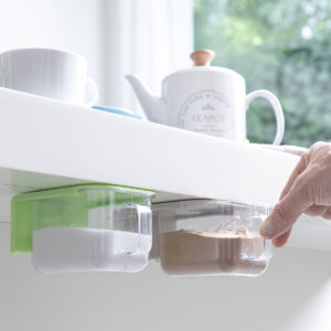 Abnehmbare selbstklebende Kochbehältnisse Handstore InnovaGoods 2 Stück