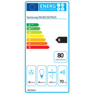 Konventioneller Rauchfang Samsung NK36C5070USUR Stahl (Restauriert D)