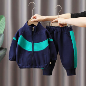 Sports Two Piece Handsome 1-13 Year Old Boys Spring and Autumn Set Fashionable Clothes Baby Children's Clothing