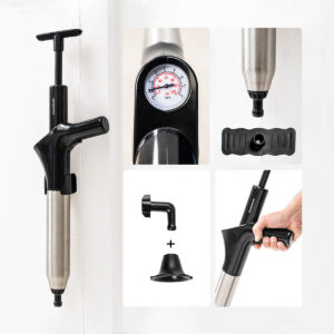Hochdruck-Druckluftpömpel mit Zubehör und 5-in-1-Manometer Jetpro InnovaGoods