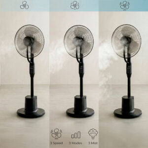 Standventilador und -vernebler mit Fernbedienung Sprair InnovaGoods