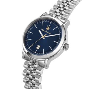 Herrenuhr Maserati Silberfarben (Restauriert C)