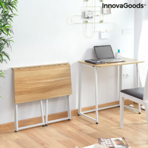 Klappschreibtisch InnovaGoods V0103358 Weiß (Restauriert B)