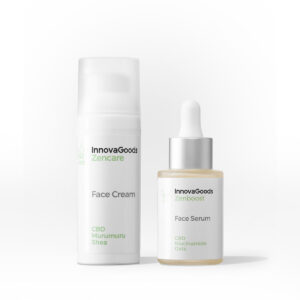 Doppel-Pack Feuchtigkeitspflege Gesicht CBD InnovaGoods